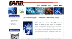 Desktop Screenshot of farrtechnologies.com